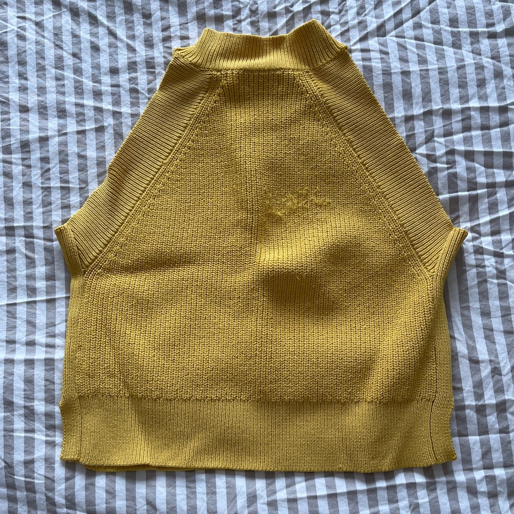 Yellow Wilfred Knit Tank